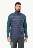Jack Wolfskin Pilvi Down Vest Erkek Yelek 1207711-1292 Evening Sky
