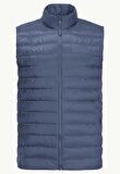 Jack Wolfskin Pilvi Down Vest Erkek Yelek 1207711-1292 Evening Sky