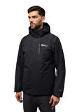 Jack Wolfskin Jasper 3IN1 JKT M Erkek Outdoor Ceket A61858-6000 Black