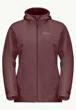 Jack Wolfskin Moonrise 3in1 Kadın Su Geçirmez Outdoor Mont 1115621