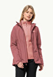 Jack Wolfskin Moonrise 3IN1 JKT W Kadın Outdoor Ceket 1115621-J0128 Red Ochre