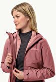 Jack Wolfskin Moonrise 3IN1 JKT W Kadın Outdoor Ceket 1115621-J0128 Red Ochre