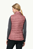 Jack Wolfskin Pilvi Down Vest W Kadın Yelek 1207771-J0127 Mineral Red