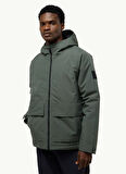 Antrasit Erkek Kapüşon Yaka Regular Fit Ceket A60205TEMPELTOR JKT M