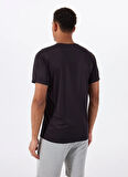 Jack Wolfskin A63269PEAK GRAPHIC T M Antrasit Bisiklet Yaka Regular Fit Düz Erkek T-Shirt