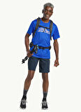 Jack Wolfskin A63269PEAK GRAPHIC T M Koyu Mavi Bisiklet Yaka Regular Fit Düz Erkek T-Shirt