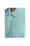 Jack Wolfskin 1809301Tr Essential Polo M Açık Yeşil Erkek T-Shirt