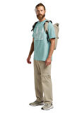 Jack Wolfskin A63860TRFREEROAMER T M Yeşil Bisiklet Yaka Regular Fit Düz Erkek T-Shirt