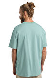 Jack Wolfskin A63860TRFREEROAMER T M Yeşil Bisiklet Yaka Regular Fit Düz Erkek T-Shirt