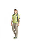 Jack Wolfskin A63953 Vonnan Graphic T W Açık Yeşil Kadın T-Shirt
