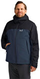Jack Wolfskın Wıld Places 3ın1 Jkt M Erkek Midnight Sky Outdoor Ceketi A65257-c0412