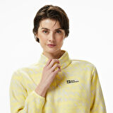 Jack Wolfskin Big Sky Kadın Sarı Outdoor Polar