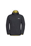Jack Wolfskin 1307471 Bornberghoody Suya Dirençli Mont Gri Erkek Mont