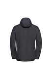 Jack Wolfskin 1307471 Bornberghoody Suya Dirençli Mont Gri Erkek Mont