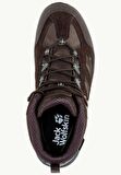 Jack Wolfskin 4042461 Vojo 3 Texapore Mid M Dark Brown/Lime Erkek Outdoor Bot