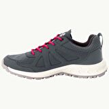 Jack Wolfskin 4051341 Woodland 2 Texapore Low W Grey/Red Kadın Outdoor Ayakkabı