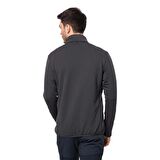 Jack Wolfskin Siyah Erkek Kapüşonlu Termal Zip Ceket 1115291-6000 GLAABACH 3IN1 JKT M