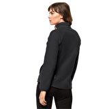 Jack Wolfskin Siyah Kadın Kapüşonlu Termal Zip Ceket 1115621-6000 MOONRISE 3IN1 JKT W