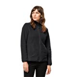Jack Wolfskin Siyah Kadın Kapüşonlu Termal Zip Ceket 1115621-6000 MOONRISE 3IN1 JKT W