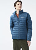 Jack Wolfskin Mavi Erkek Zip Ceket 1205933-4133 PACK & GO DOWN JKT M