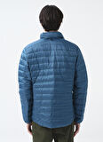 Jack Wolfskin Mavi Erkek Zip Ceket 1205933-4133 PACK & GO DOWN JKT M