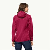 Jack Wolfskin Windhain Hoody Kadın Softshell Ceket  1307481-2160