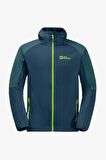 Jack Wolfskin Feldberg Hoody M Yeşil Erkek Mont 1306922-1274