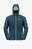 Jack Wolfskin Feldberg Hoody M Yeşil Erkek Mont 1306922-1274