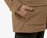Jack Wolfskin Glacier Canyon Parka Erkek Outdoor Montu 1107674-5601 Kahverengi