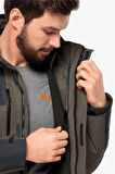 Jack Wolfskin Jasper 3in1 Erkek Kahverengi Mont 1115261-5719