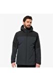 Jack Wolfskin GLAABACH 3IN1 JKT M SİYAH Erkek Mont 