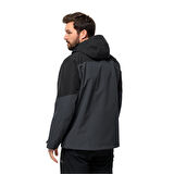 Jack Wolfskin Glaabach 3IN1 JKT M Erkek Outdoor Mont 1115291-6001 Black
