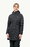 Jack Wolfskin TUNDRA DOWN COAT W SİYAH Kadın Mont