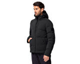 Jack Wolfskin Wandermood Down Jkt M Erkek Outdoor Montu (700 Dolgu Kaz Tüyü) 1207311-6000 Siyah