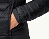 Jack Wolfskin Routeburn Pro Ins Jkt M Erkek Günlük Mont 1206862-6000 Siyah