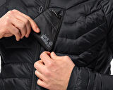 Jack Wolfskin Routeburn Pro Ins Jkt M Erkek Günlük Mont 1206862-6000 Siyah