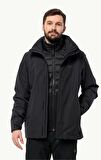 Jack Wolfskin Luntal 3IN1 Erkek Outdoor Mont-1116251BLK