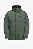 Jack Wolfskin Luntal 3In1 Erkek Yeşil Mont 1116251-4311