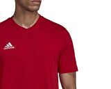 adidas Ent22 Tee Erkek Antrenman Tişörtü HC0451 Kırmızı