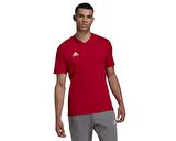 adidas Ent22 Tee Erkek Antrenman Tişörtü HC0451 Kırmızı