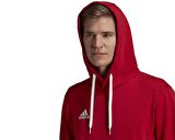 adidas Entrada 22 Sweat Hoodie Erkek Futbol Sweatshirts H57514 Kırmızı