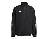 adidas Tiro23 C Pre Jk Erkek Futbol Antrenman Ceketi HK8045 Siyah