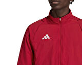 adidas Tiro23 C Pre Jk Erkek Futbol Antrenman Ceketi HI3054 Kırmızı