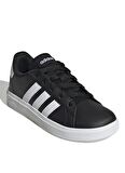adidas Siyah - Beyaz Erkek Çocuk Yürüyüş Ayakkabısı GW6503 GRAND COURT K