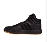 Adidas Hoops 3.0 Mid Erkek Siyah  Günlük Ayakkabı GY4745 E-485