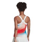 Adidas HA7614 Kadın Kırmızı Beyaz Mavi Tişört