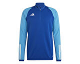 adidas Tiro23 C Tr Top Erkek Futbol Uzun Kollu Antrenman Üstü HU1309 Mavi