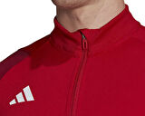 adidas Tiro23 C Tr Jkt Erkek Futbol Uzun Kollu Antrenman Üstü HE5650 Kırmızı
