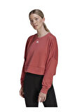 Adidas HM8711 W Stdio Swt Kadın Sweatshirt