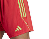 adidas Tiro 23 Sho  Erkek Futbol Antrenman Şortu IB8090 Kırmızı